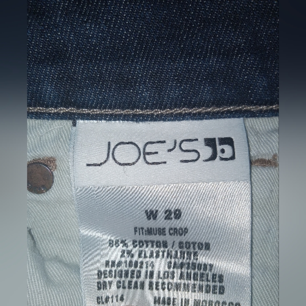 JOE'S JEANS MUSE CROP. SIZE 29. EUC! - Picture 4 of 6